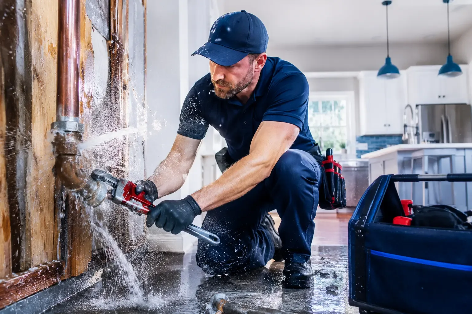 Local emergency pipe repair professionals in Elkhart, KS
